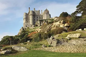 Aubyn: Castle, St Michael's Mount, Cornwall, England