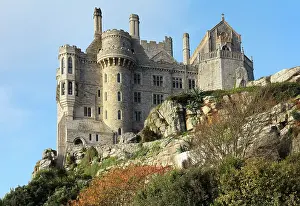 Aubyn: Castle, St Michael's Mount, Cornwall, England