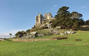 Aubyn: Castle, St Michael's Mount, Cornwall, England