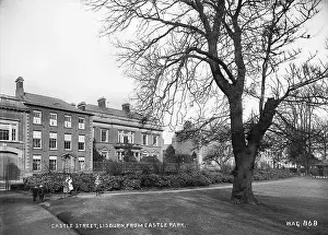 Lisburn: Castle Street, Lisburn, from Castle Park