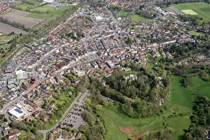 Devizes: The castle and town, Devizes, Wiltshire