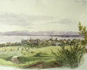 Starnberg: Castle and village Tutzing