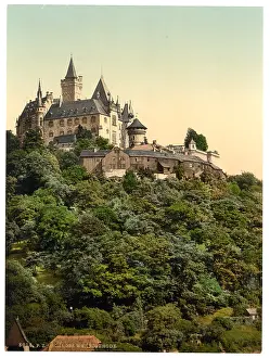 Wernigerode: The castle, Wernigerode, Hartz, Germany