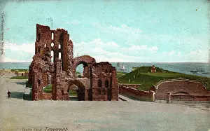 Tynemouth: Castle Yard, Tynemouth, Northumberland