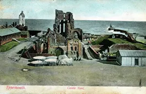 Tynemouth: Castle Yard, Tynemouth, Northumberland