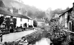 Castleton: Castleton, the Cottages 1919