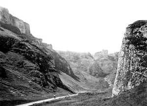 C1864: Castleton, the Winnats c1864