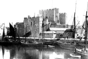 Rushen: Castletown, Castle Rushen c1885