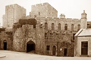Rushen: Castletown castle Rushen Isle of Man