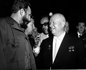 Kruschev: Castro Attends UN Meeting