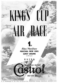 Henshaw: Castrol 1st Again In The Kings Cup. Alex Henshaw