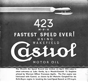 Castoldi: Castrol 423mph Machi Castoldi Speed Record