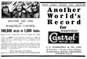 C.c.wakefield: Castrol Aero Engine Oil