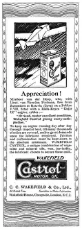 C.c.wakefield: Castrol Aero Engine Oil