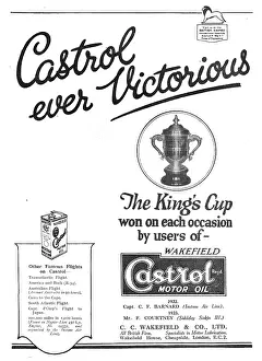 C.c.wakefield: Castrol Aero Engine Oil