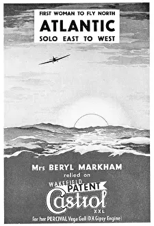 Castrol: Castrol Aero Oils - Markham Atlantic Flight