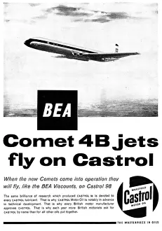 C.c.wakefield: Castrol Aviation Lubricants 1960