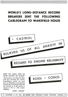 Codos: Castrol Long Distance Record Rossi Codos