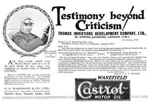 C.c.wakefield: Castrol Motor Oil