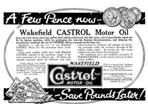 C.c.wakefield: Castrol Motor Oil