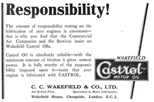 C.c.wakefield: Castrol Oil