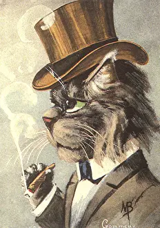 Boulanger: Cat With Cigar