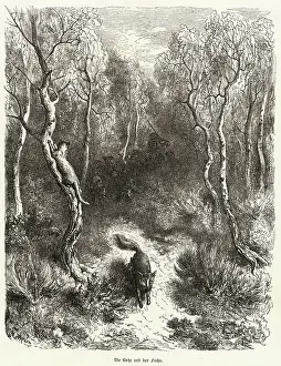 Trickery: The Cat - the Fox - circa 1870