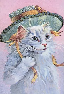 Boulanger: Cat in Green Hat