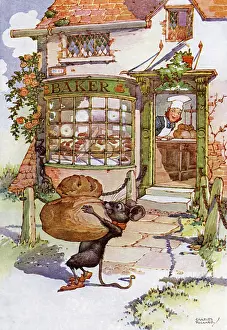 Perrault: The Cat and the Mouse by Charles Folkard