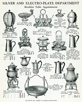 Electro: Catalogue of breakfast tableware 1929
