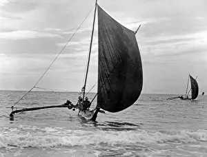 Dugout: Catamarans, around 1930