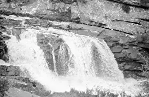 Lochs: Cataract on a mountain beck