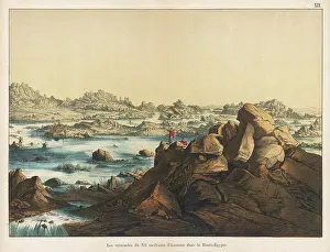 Assouan: Cataracts of the Nile above Aswan, Upper Egypt