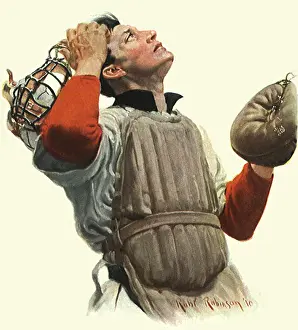 Mitt: Catcher Looking Up