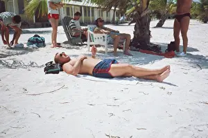 Harkness: Catching rays at Belize