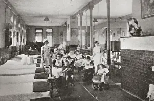 Difficulties: Caterham Asylum. Surrey - Disabled Children's Ward