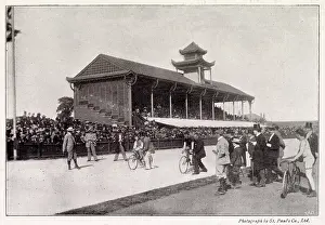 Velodrome: Catford Cycling Event 1896