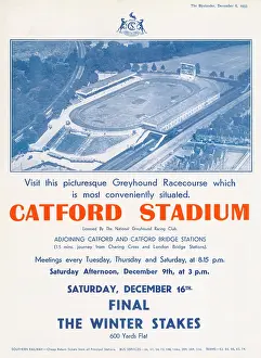 Catford: CATFORD STADIUM ADVERTISEMENT