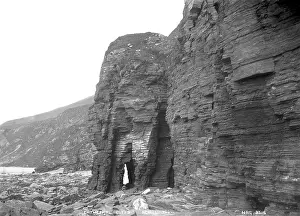 Achill: Cathedral Cliffs, Achill Is