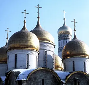 Dormition: Cathedral of Dormition domes, 1981