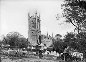 Downpatrick: Down Cathedral, Downpatrick, from Sw