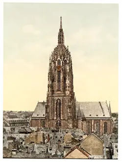 Frankfort: Cathedral, Frankfort on Main (i.e. Frankfurt am Main), Germa