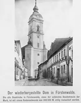 Marien: Cathedral in Fuerstenwalde, 1910