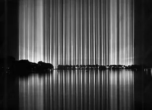 Create: Cathedral of Light above the Dutzendteich lake at the Nu