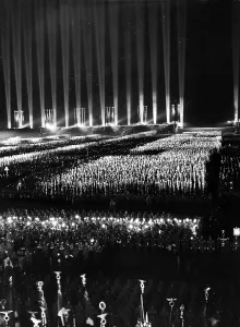 Lichterdom: Cathedral of Light at the Nuremberg Rally, 1936