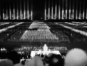 Headlights: Cathedral of Light at the Nuremberg Rally, 1936