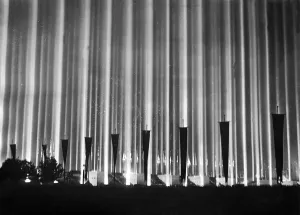 Create: Cathedral of Light at the Nuremberg Rally, 1937