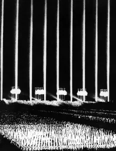Headlights: Cathedral of Light at the Nuremberg Rally, 1937