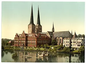 Lubeck: The cathedral and museum, Lubeck, Germany