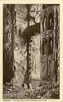 Rheims: The Cathedral, Rheims, Marne